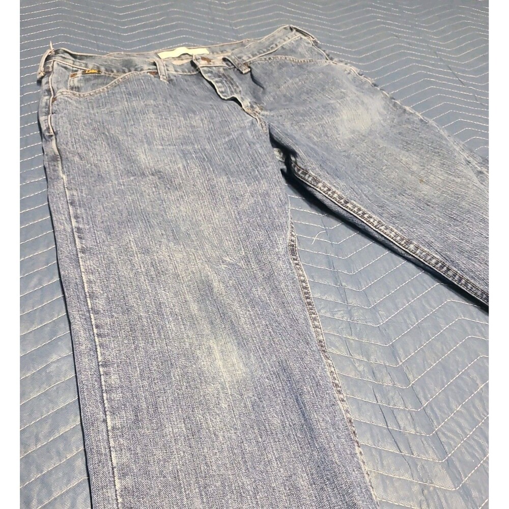 VTG Lee Med Wash Straight Jeans - Men's Size 36x30 USA 80's 90's Cowboy Grunge